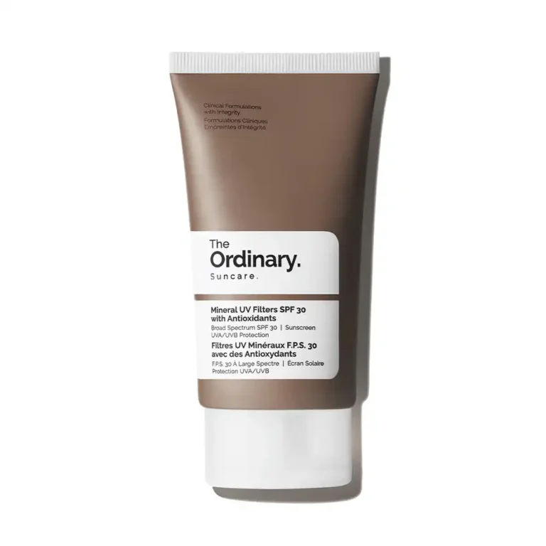 Mineral UV Filters SPF 30 with Antioxidants
